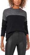 Vince Camuto Extended Shoulder Colorblock Sweater