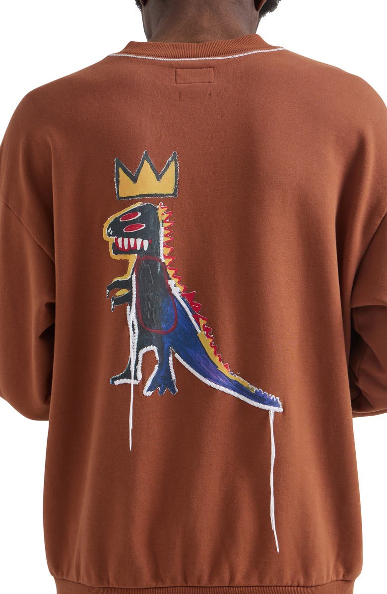 Lee x Basquiat Cotton Graphic Sweatshirt, Alternate, color,