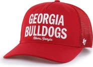 '47 Men's '47 Red Georgia Bulldogs Contemporary Hitch Trucker Adjustable Hat