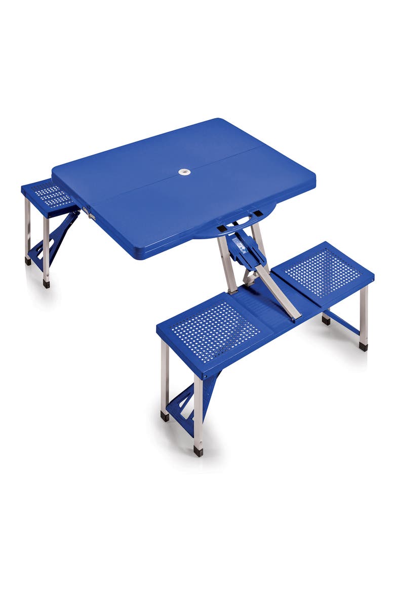 Portable Folding Picnic Table, Main, color, BLUE