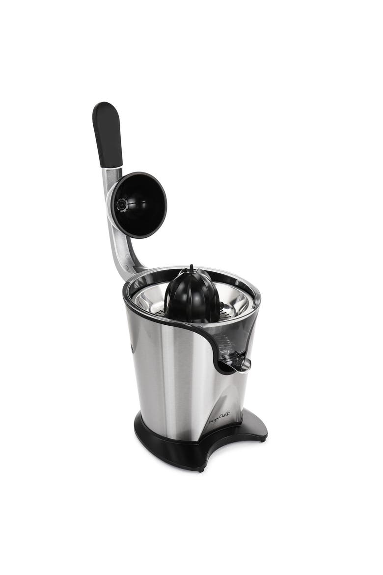 Stainless Steel Electric Citrus Juicer, Alternate, color, Grey