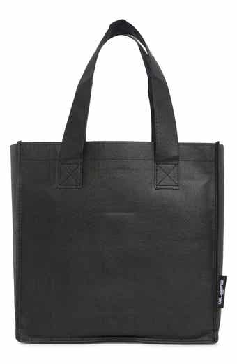 KARL LAGERFELD Ruched Faux Fur Duvet Cover Set