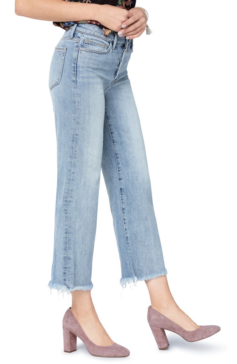 Sam Edelman The Chelsea Crop Wide Leg Jeans, Alternate, color,