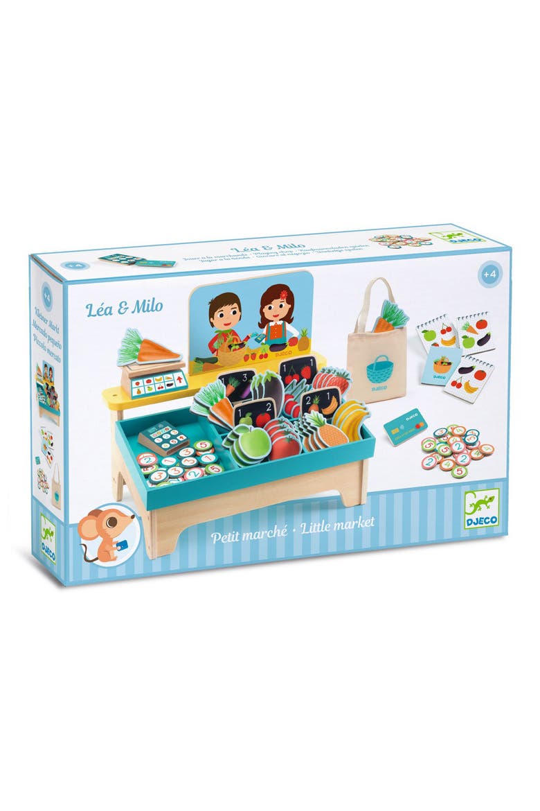 Léa & Milo Little Market Playset, Main, color, MULTI