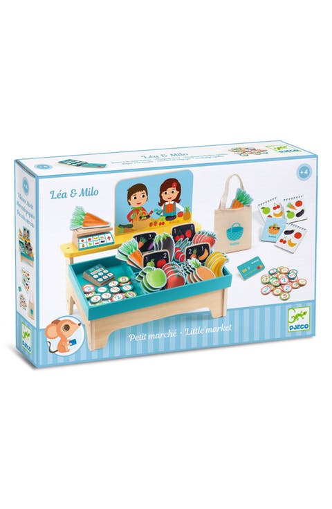 Léa & Milo Little Market Playset