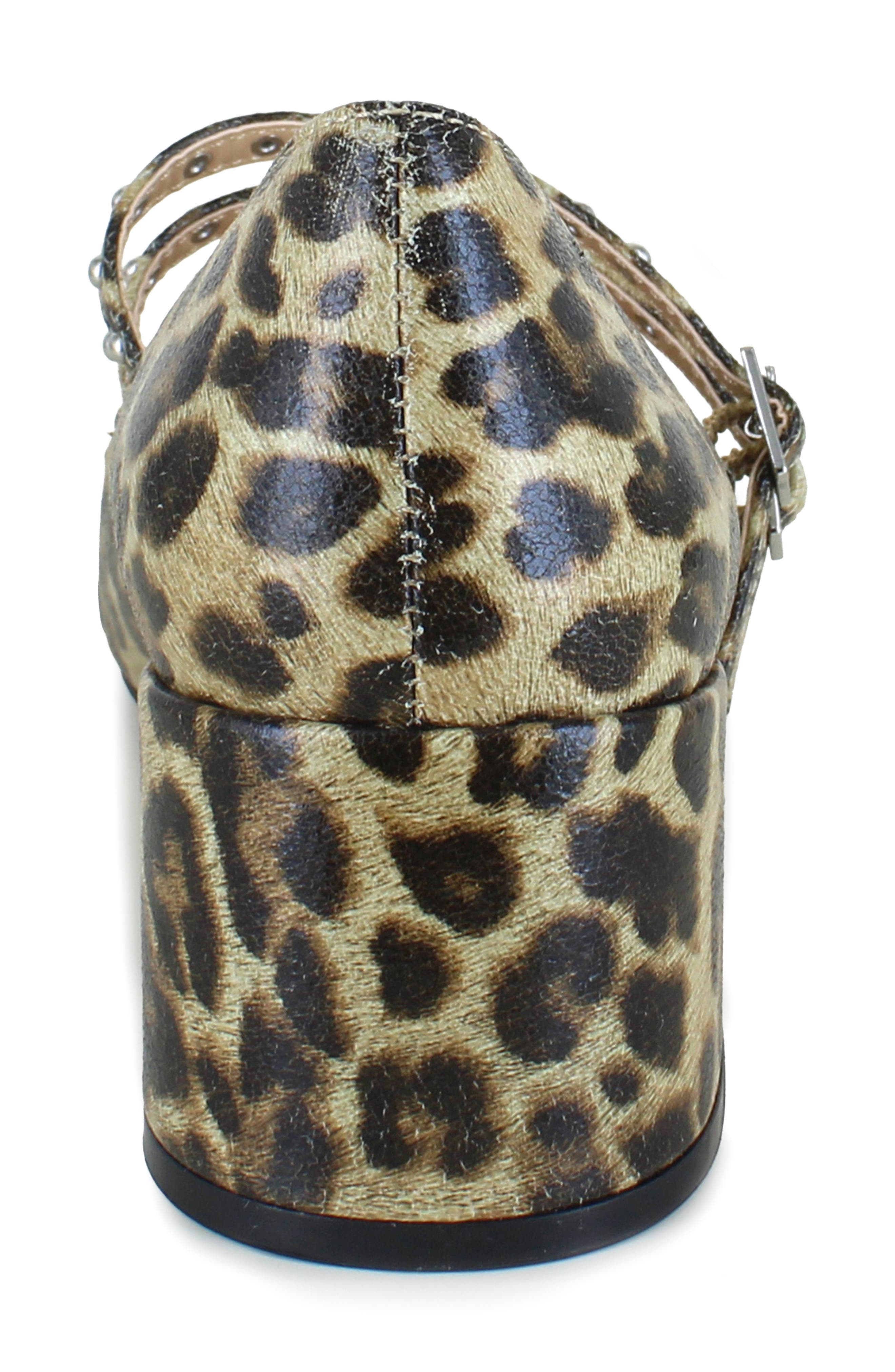 Reaction Kenneth Cole Leeann Mary Jane Pump, Alternate, color, Leopard Patent