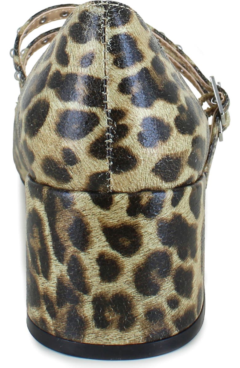 Reaction Kenneth Cole Leeann Mary Jane Pump, Alternate, color, Leopard Patent