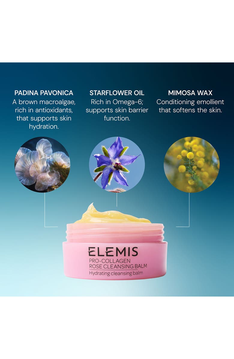 Elemis Pro-Collagen Rose Cleansing Balm, Alternate, color,