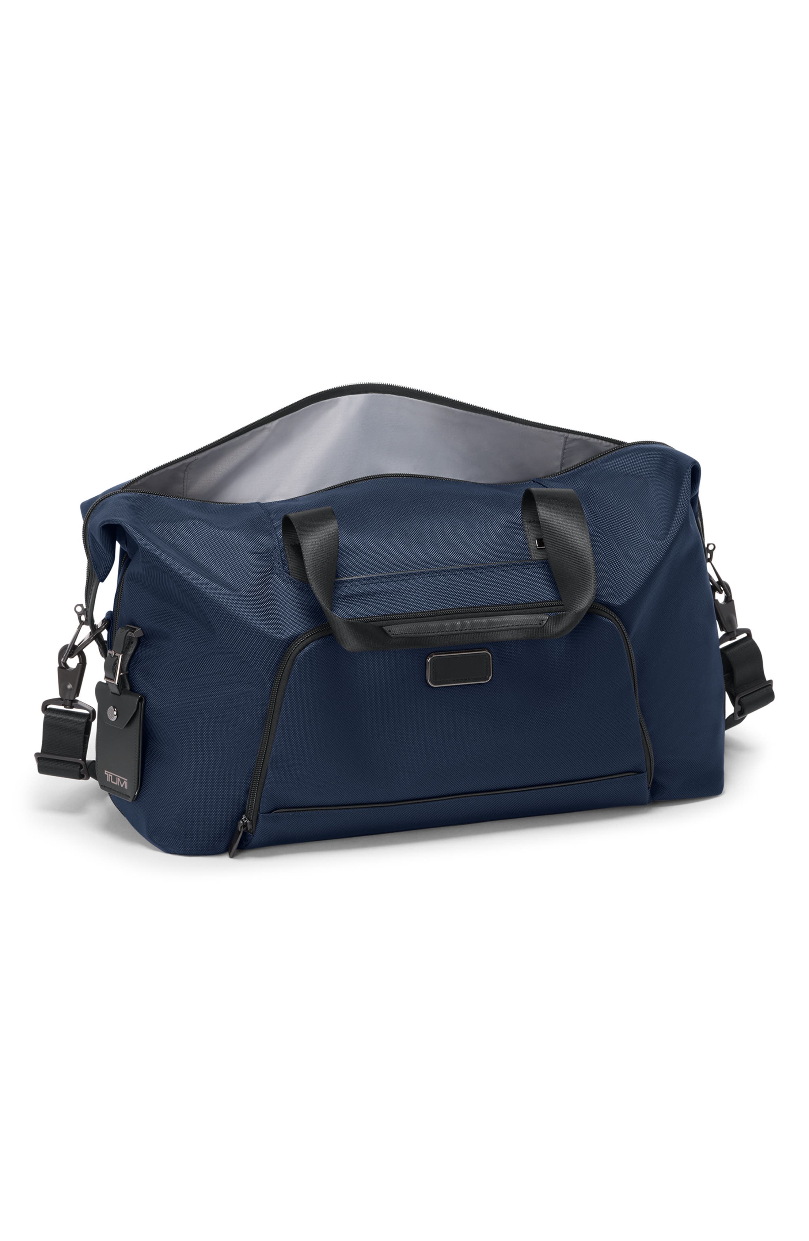 Double Expansion Duffel, Alternate, color, NAVY