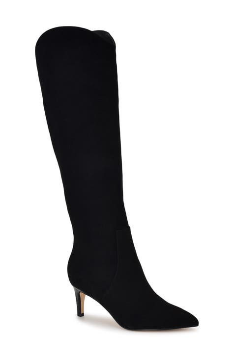 Nine west suede knee high boots hotsell