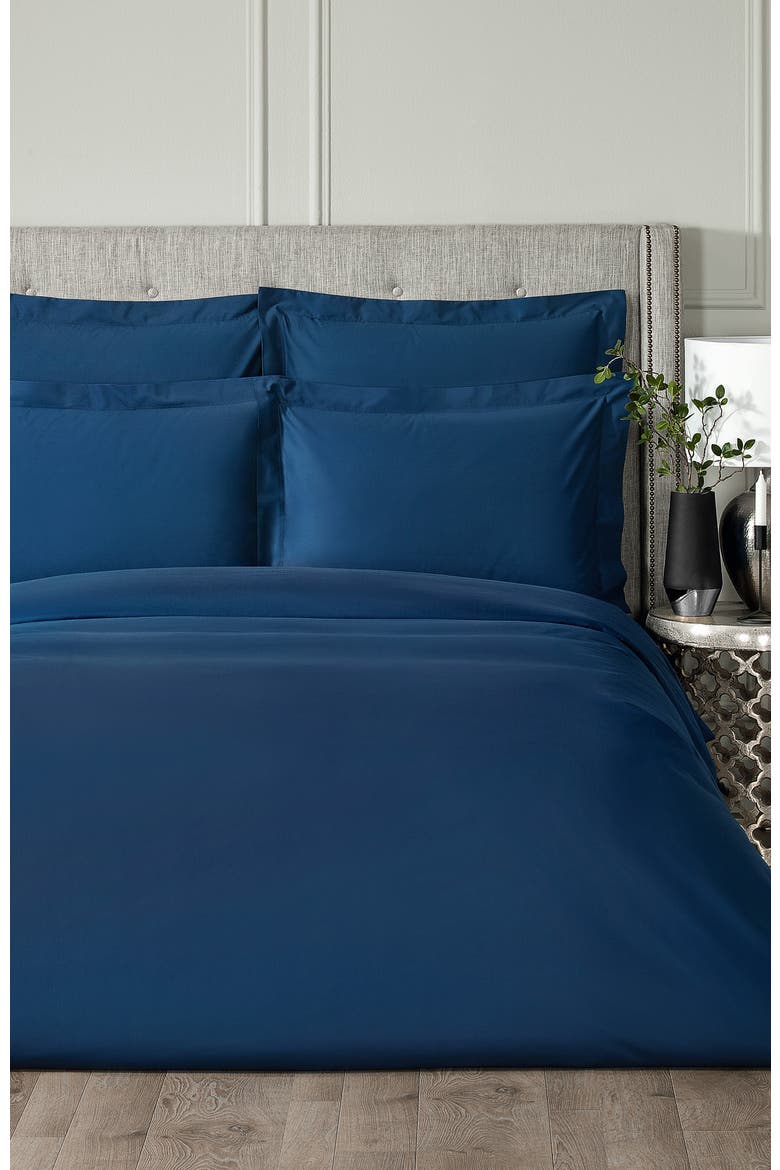 Royal Duvet Cover, Alternate, color, Deep Blue