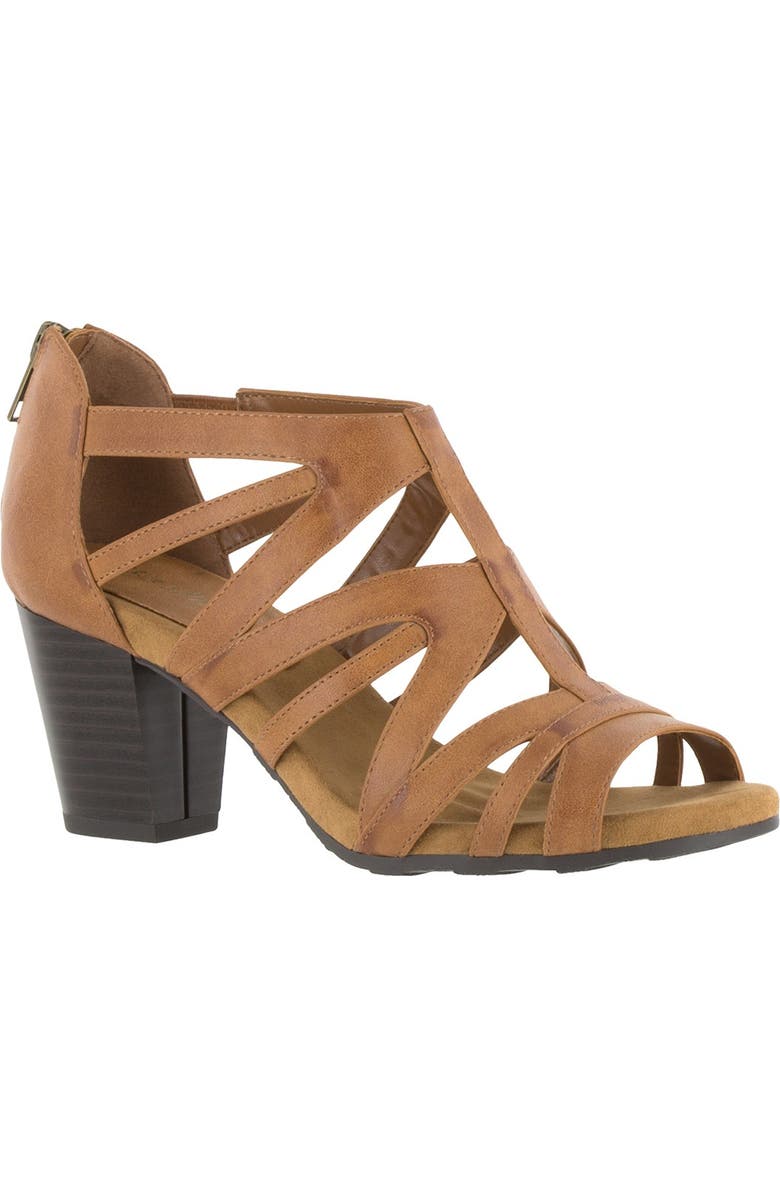 EASY STREET Amaze Caged Heeled Sandal - Multiple Widths Available, Main, color,