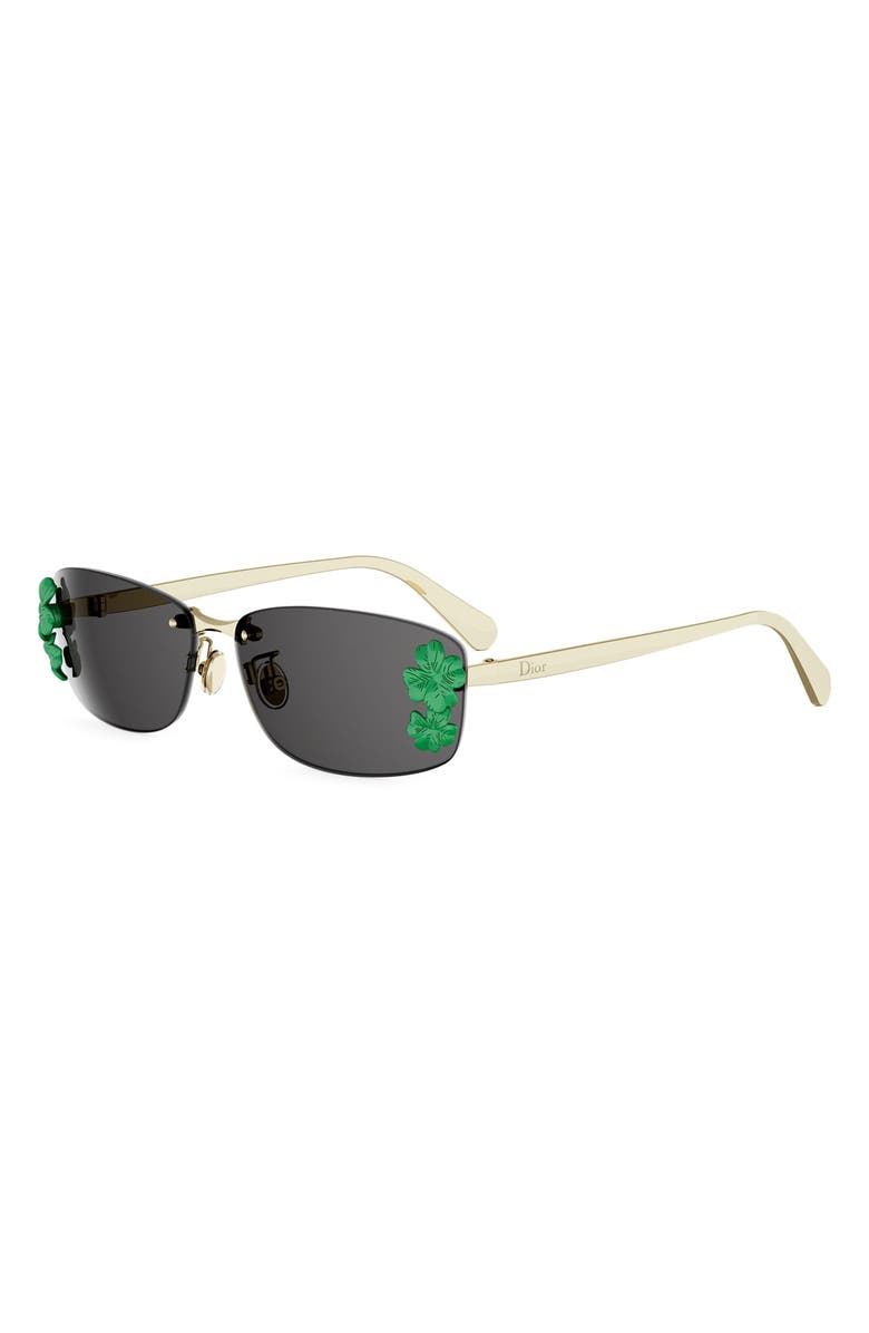 DIOR Clover S1I Rectangular Sunglasses, Alternate, color, 