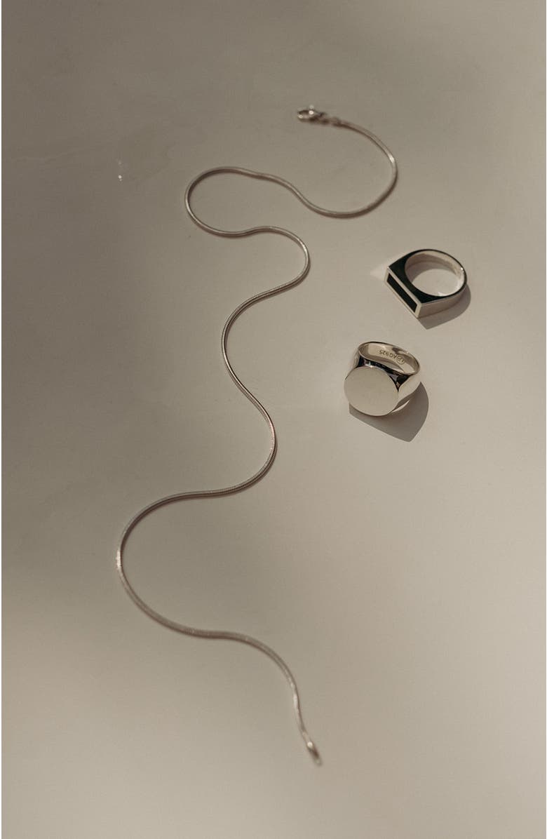 LOUPN Snake Chain Necklace, Alternate, color, 