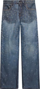 Haikure Bonnie Trompe l'Oeil Silk Organza Straight Leg Pants