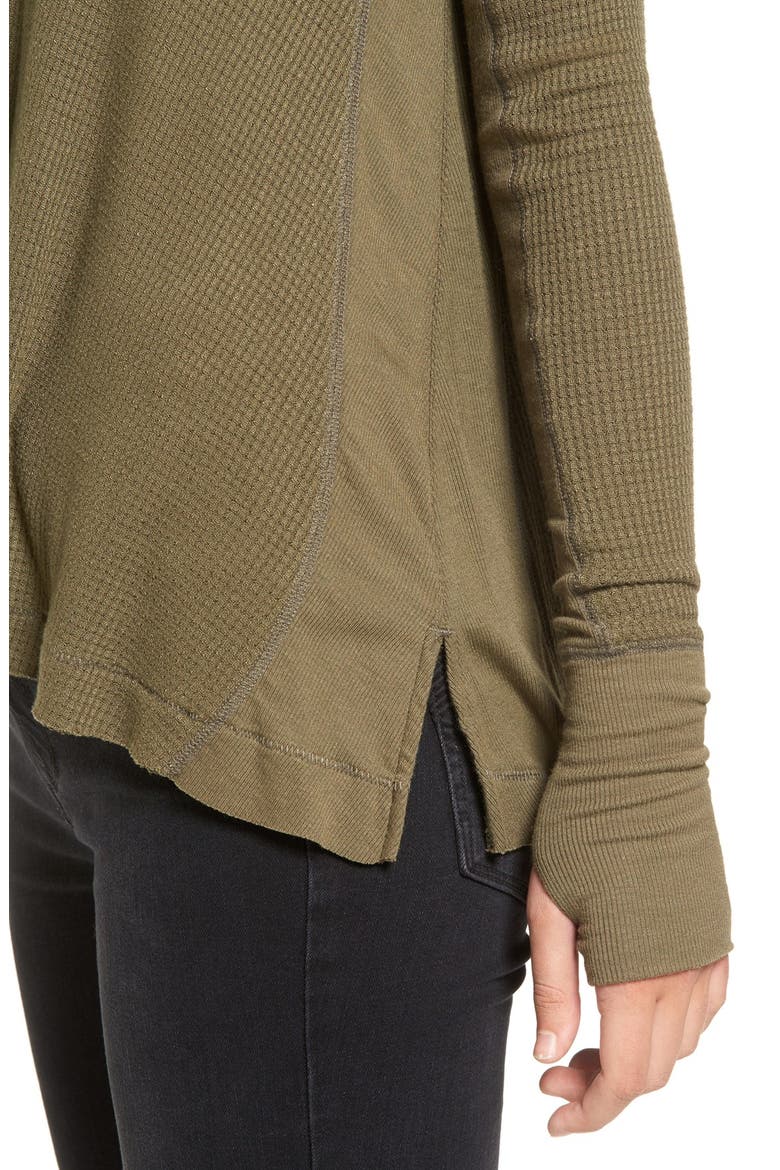 'Malibu' Thermal Top, Alternate, color, GREEN
