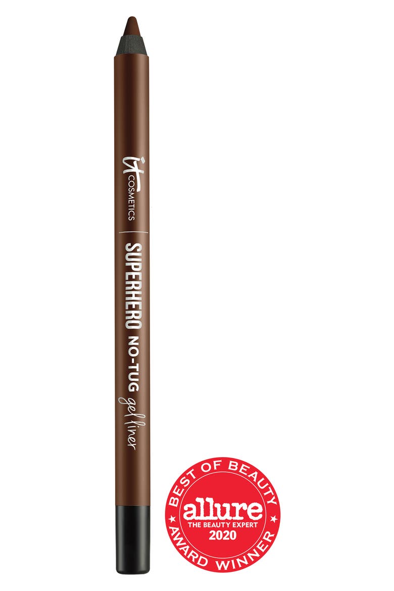 Superhero No-Tug Gel Eyeliner, Alternate, color, BRILLIANT BROWN