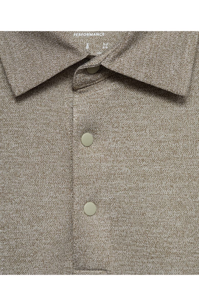 MANGO CoolMax<sup>®</sup> Slim Fit Polo, Alternate, color, Medium Green