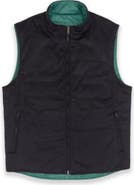 Sid Mashburn Cashpad Reversible Cashmere Flannel & Nylon Vest
