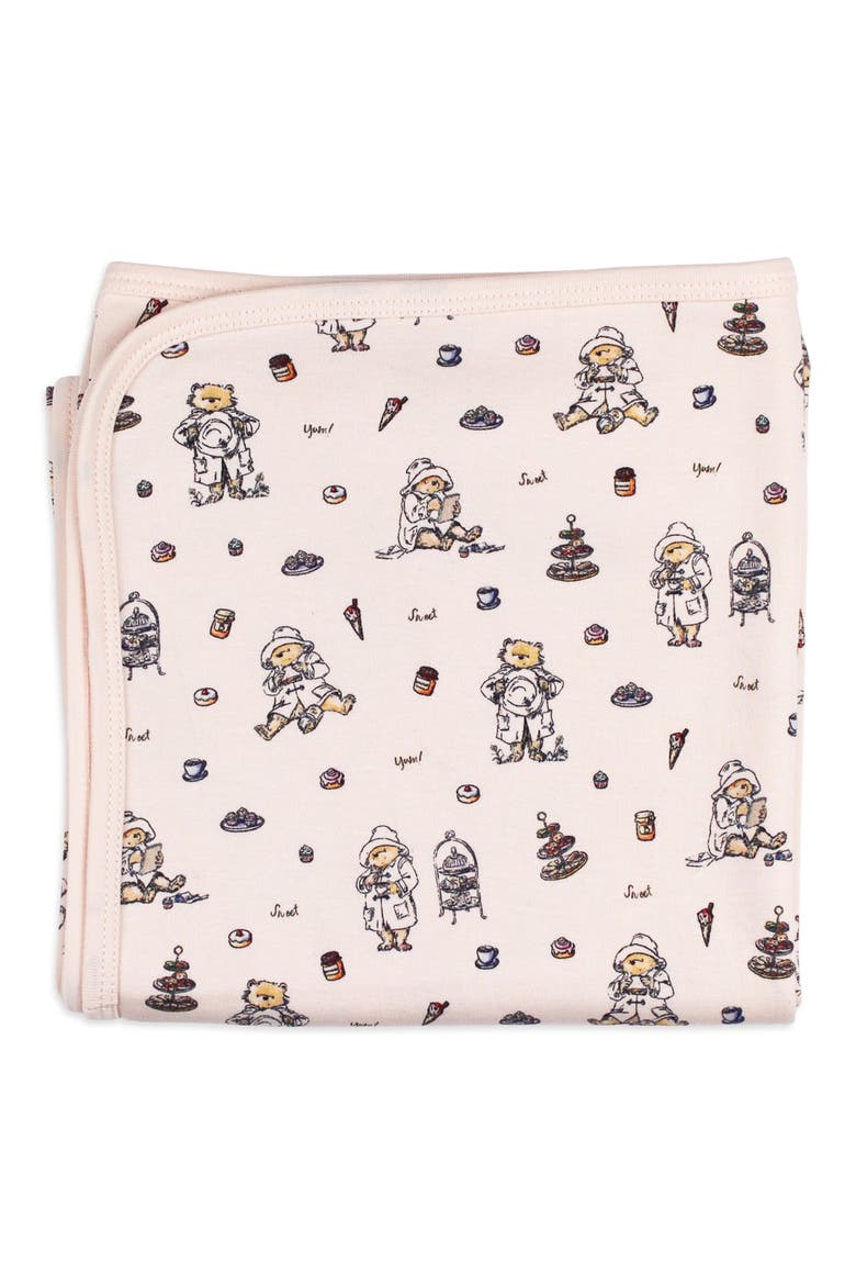 Organic Cotton Blanket, Main, color, SWEET PADDINGTON