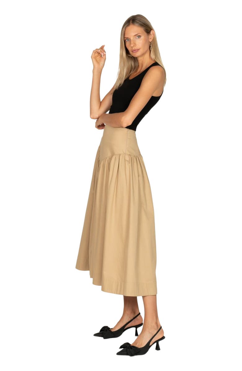 SECRET MISSION Elaya Skirt, Alternate, color, Sand