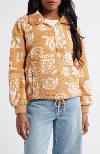 BILLABONG BILLABONG TIME OFF FLEECE HALF ZIP PULLOVER 