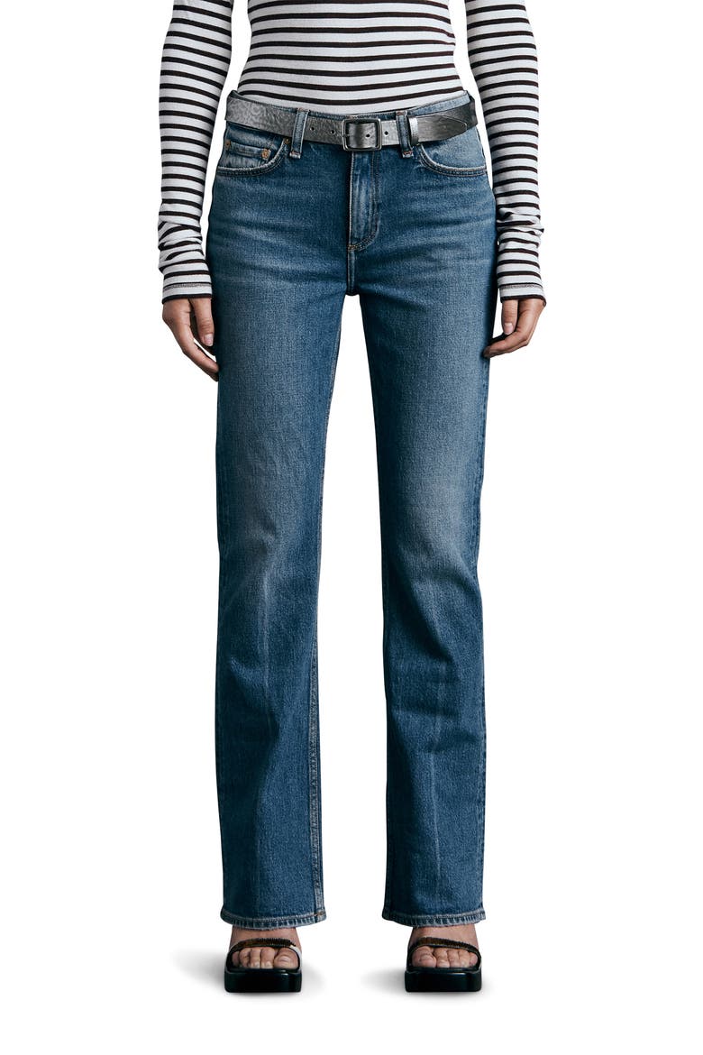 Peyton Stretch Bootcut Jeans, Main, color, HUNTLEY