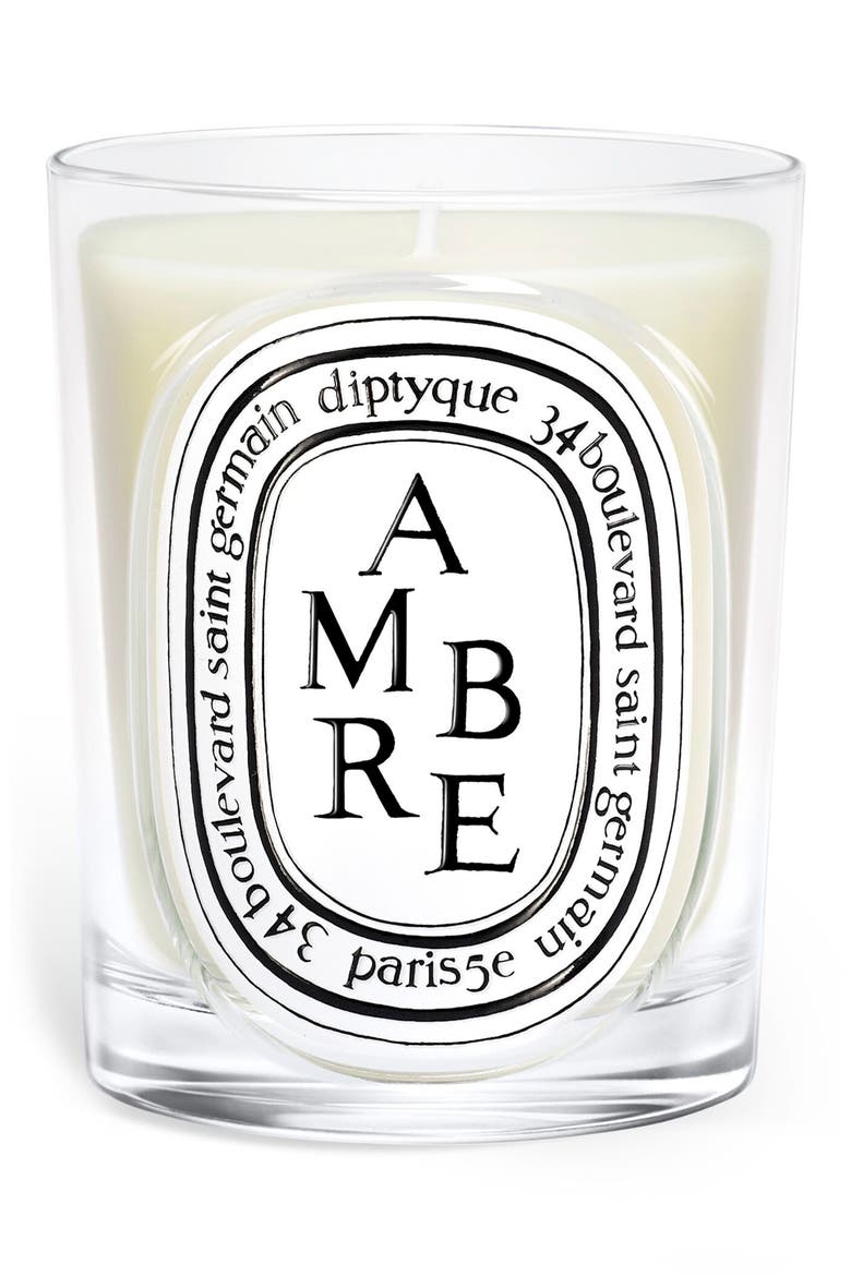 Ambre (Amber) Classic Candle, Main, color, NO COLOR