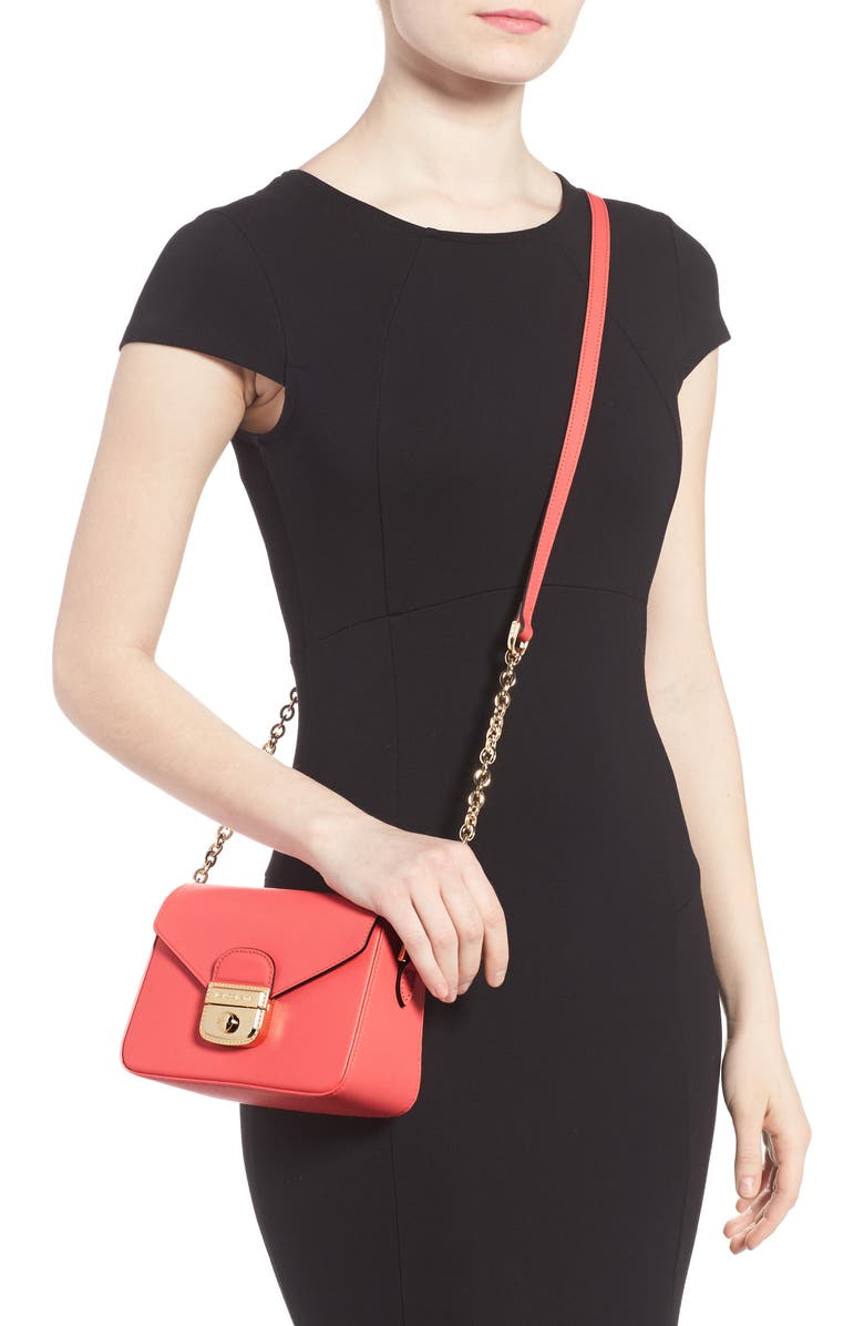 Longchamp Le Pliage - Heritage Leather Crossbody Bag, Alternate, color,