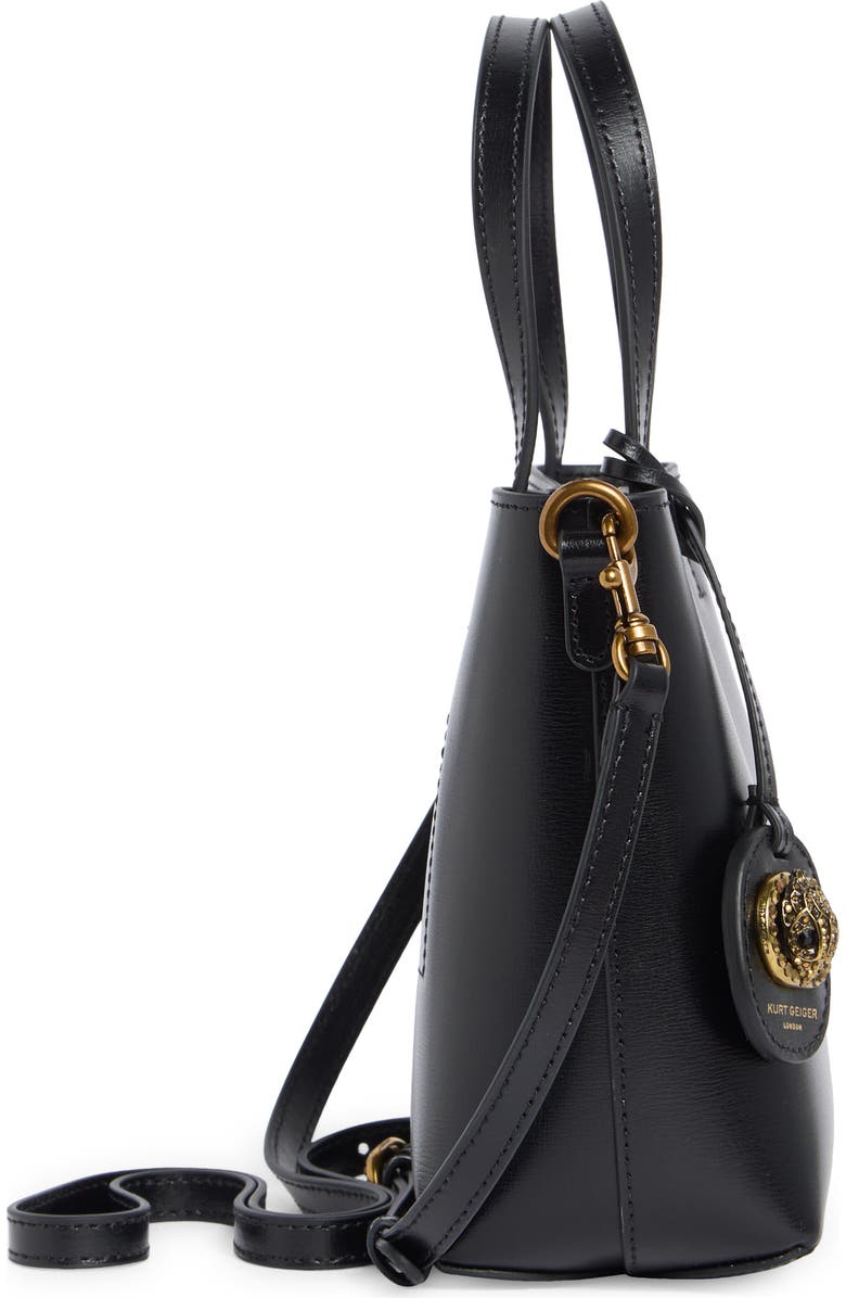 Kurt Geiger London Chelsea Small Shopper Tote Bag with Pouch, Alternate, color, Black
