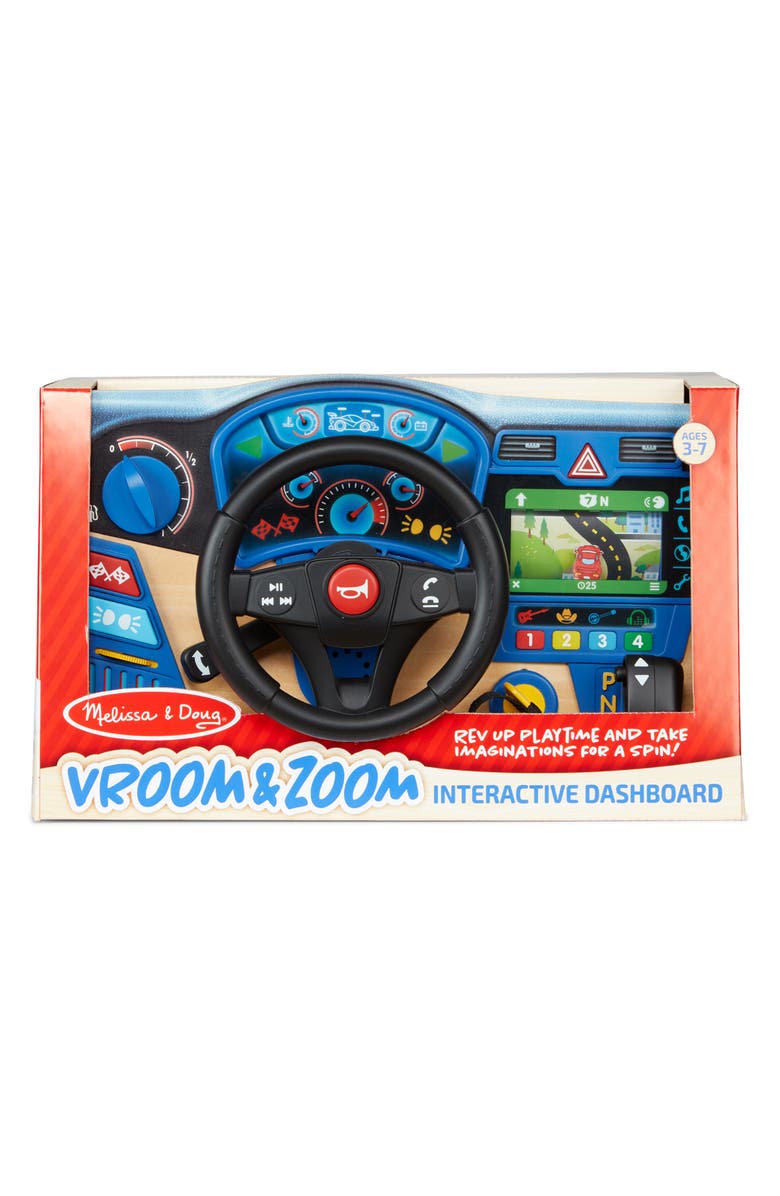 Melissa & Doug Vroom & Zoom Interactive Dashboard, Alternate, color, 