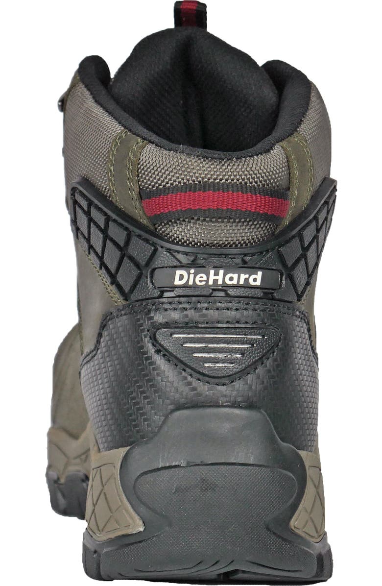 DieHard Comet Composite Toe Waterproof Work Boot, Alternate, color, Olive/Black