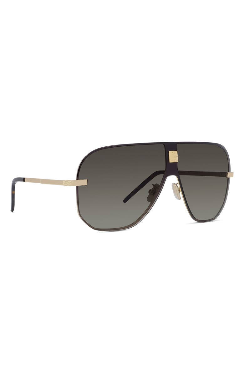 Givenchy 136mm Gradient Mask Sunglasses, Alternate, color, 