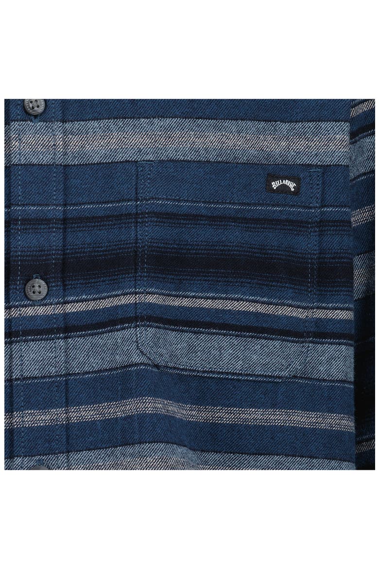 Kids' Baja Flannel Shirt, Alternate, color, TRUE NAVY