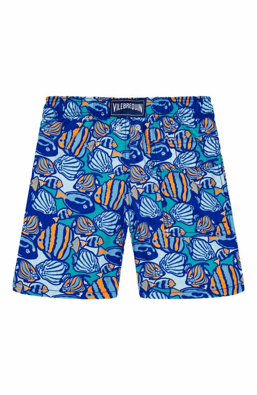 Vilebrequin Kids' Fishy Vibes Swim Trunks