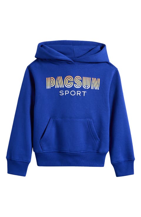 Kids' Logo Cotton Blend Hoodie (Little Kid & Big Kid)