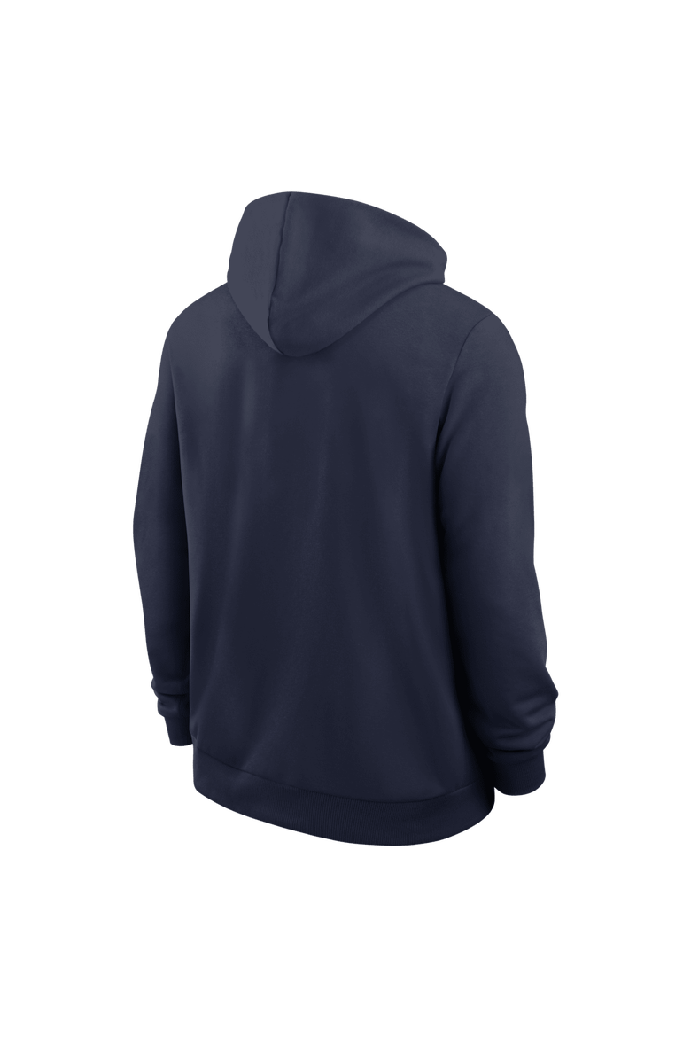 Men's Jordan Brand  Navy Michigan Wolverines 2026 Sideline Standard Issue Dri-FIT Full-Zip Hoodie, Alternate, color, Navy