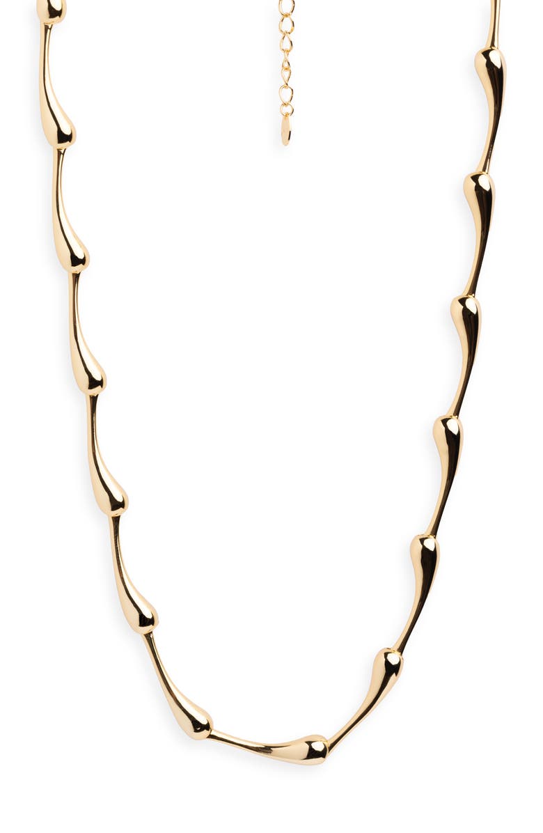 ARGENTO VIVO Paisly Link Necklace, Main, color, Gold