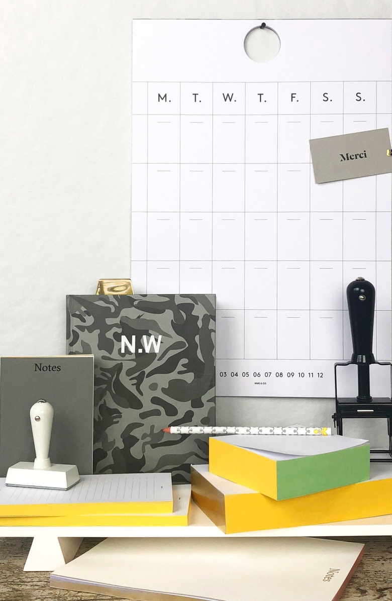 Wms&Co. Multi-color Edged Notepads, Alternate, color, 