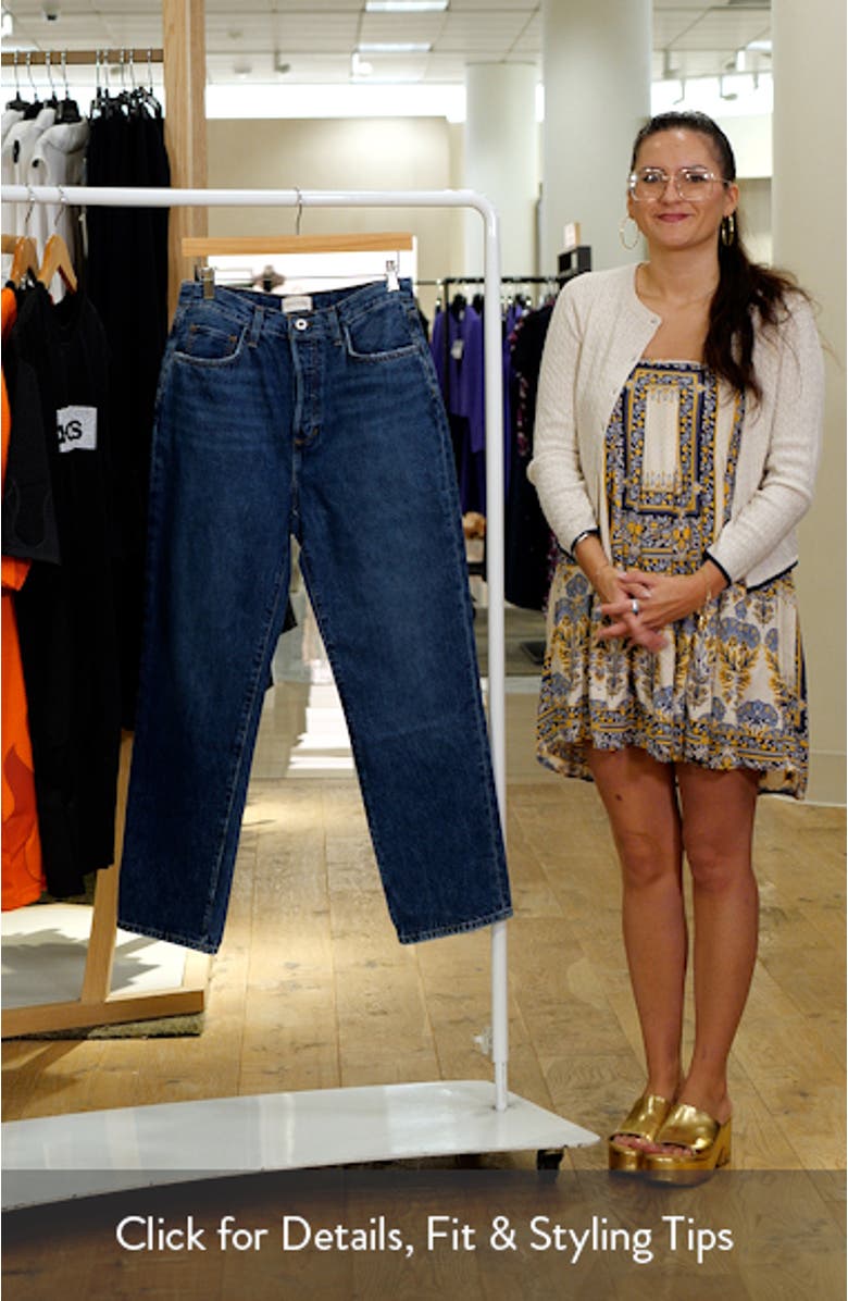 The Otto Super High Waist Ankle Boyfriend Jeans, sales video thumbnail