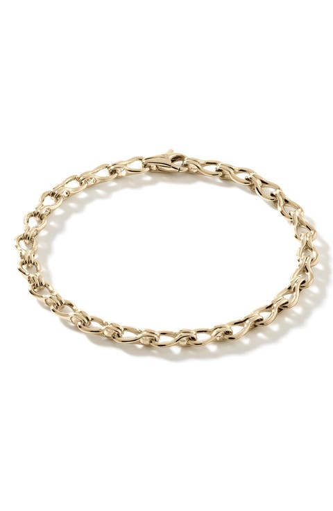 Surf Bracelet, Gold, 5mm