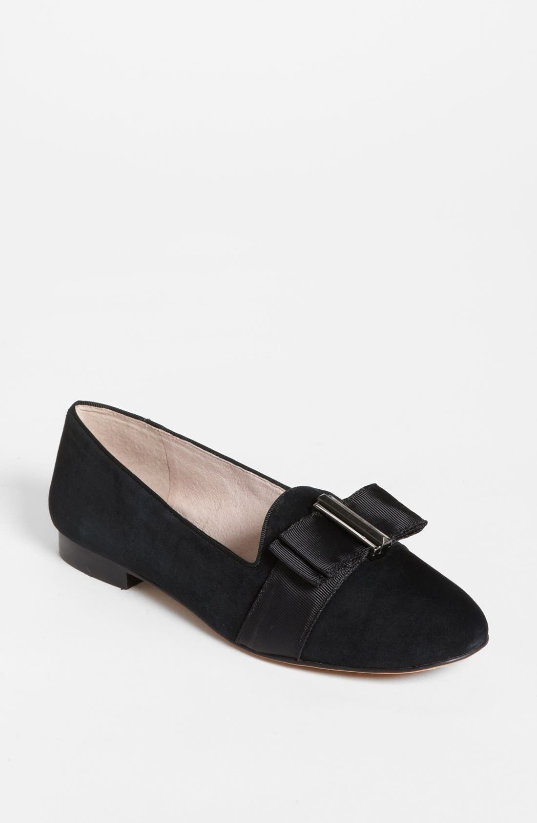 'Ecie' Flat, Main, color, BLACK