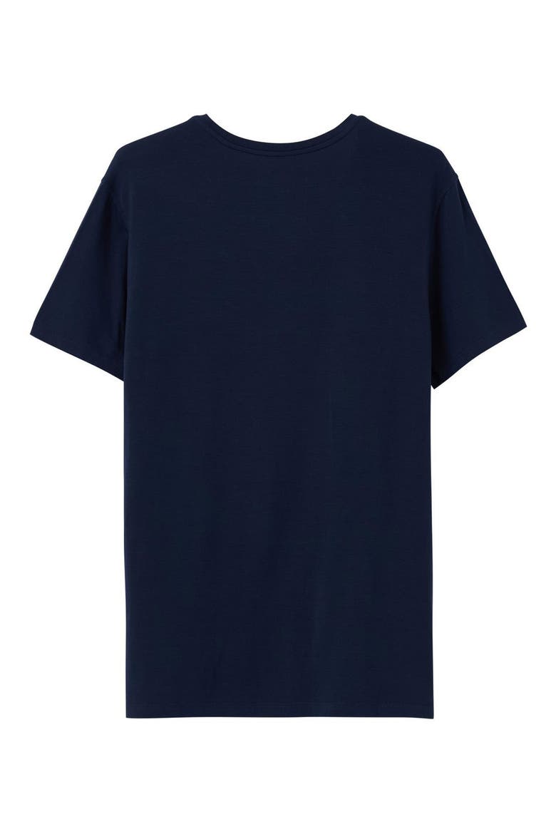 Snooze Sleep Shirt, Alternate, color, MARITIME