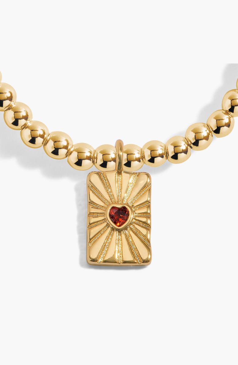 A Littles & Co A Little 'Everything Happens For A Reason' Bracelet In Gold-Tone Plating, Alternate, color, Metallic Gold