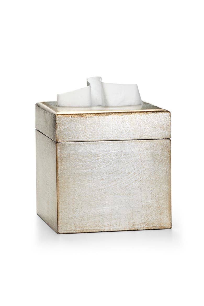 Classico Silver Tissue Cover, Main, color, SILVER