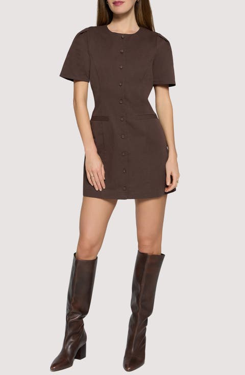 City Vista Cotton Minidress