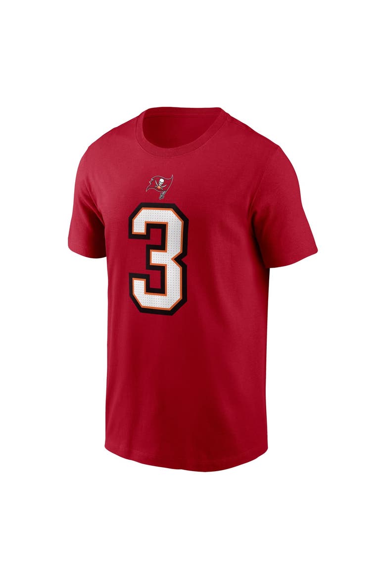 Men's Nike Rueben Bain Jr. Red Tampa Bay Buccaneers Name & Number T-Shirt, Alternate, color, Red