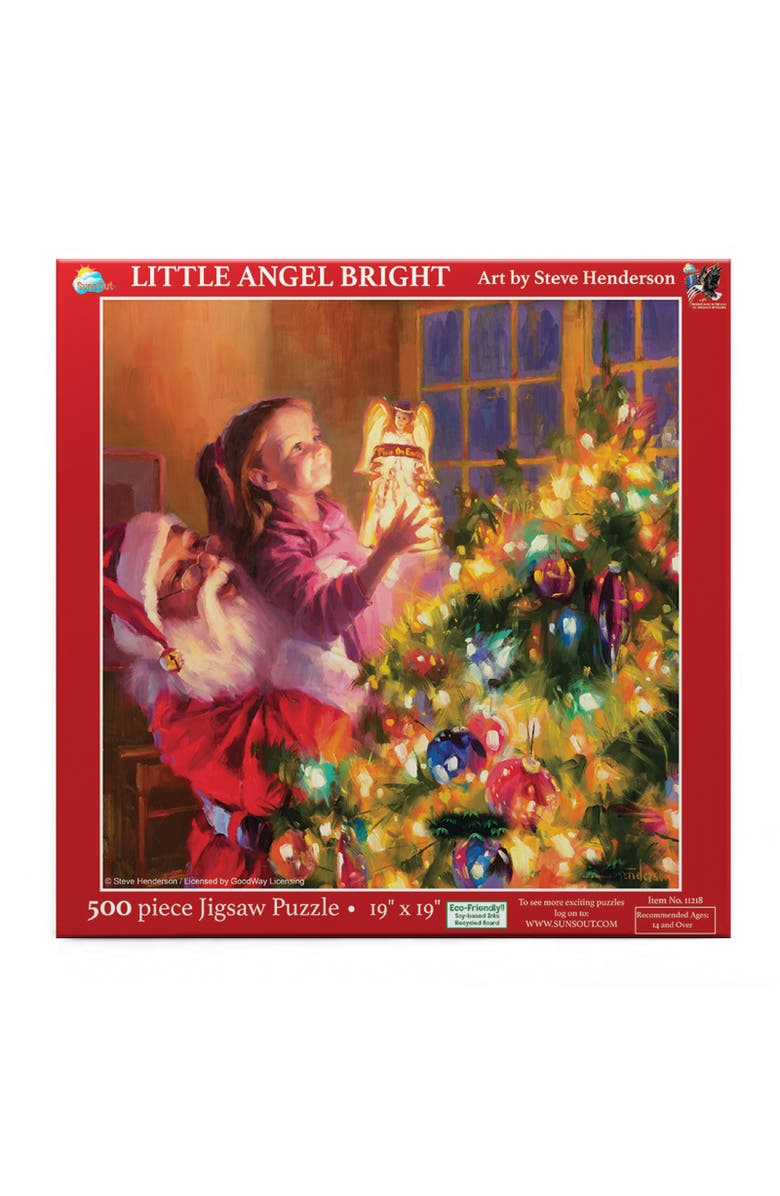 Sunsout Little Angels Bright 500 piece Jigsaw Puzzle for Adults, Alternate, color, Multicolor