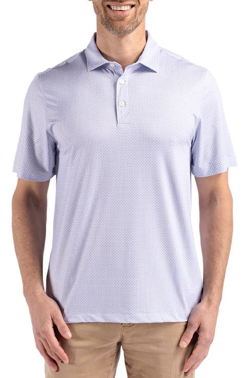 Pike Diamond Dot Print Polo