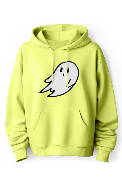 Giant Ghost Fleece Hoodie